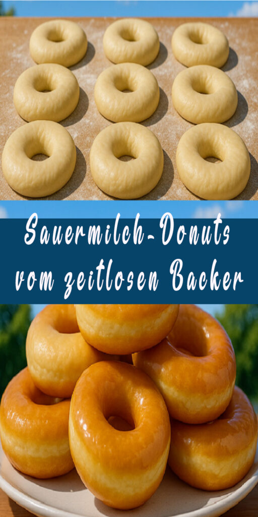 Sauermilch-Donuts