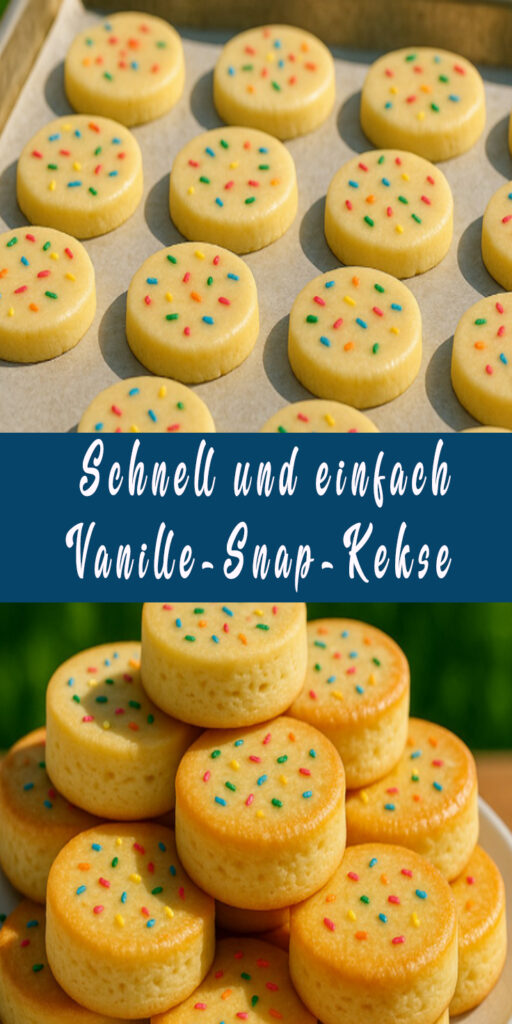 Vanille-Snap-Kekse