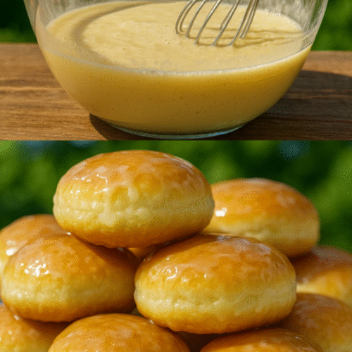 Hausgemachte Krispy Kreme Donuts