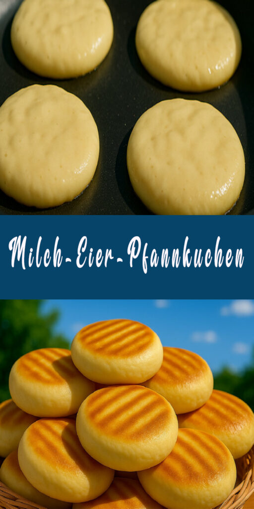 Milch-Eier-Pfannkuchen