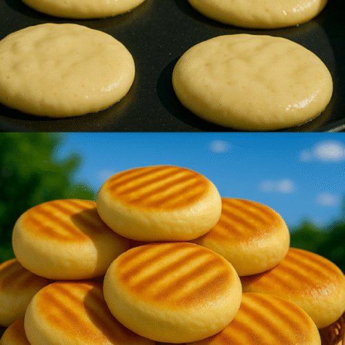 Milch-Eier-Pfannkuchen