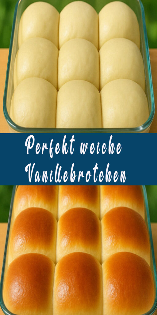 Perfekt weiche Vanillebrötchen