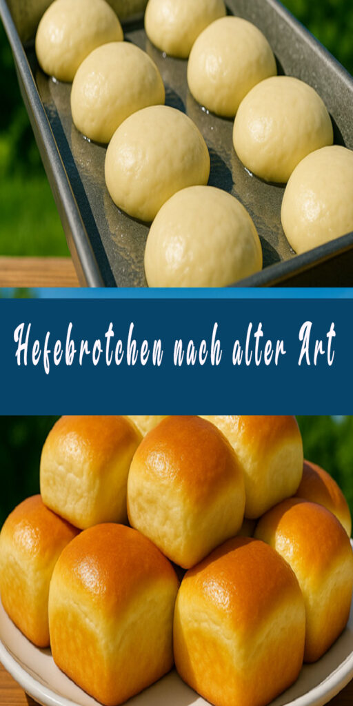 Hefebrötchen nach alter Art