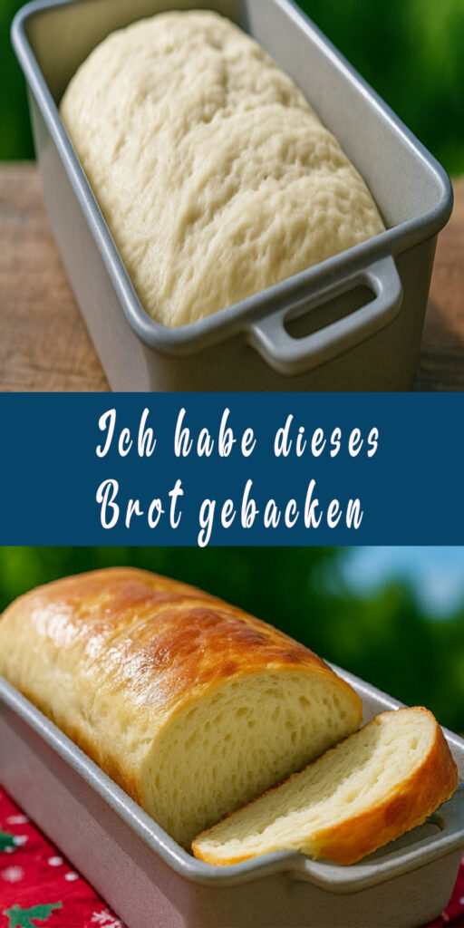 Ich habe dieses Brot gebacken
