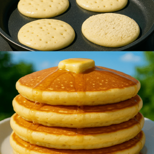 Beste Buttermilchpfannkuchen